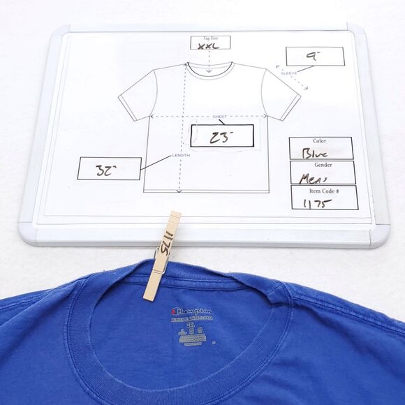 Champion University of Florida Short Sleeve Graphic T Shirt Mens Size 2XL Blue - Picture 9 of 9